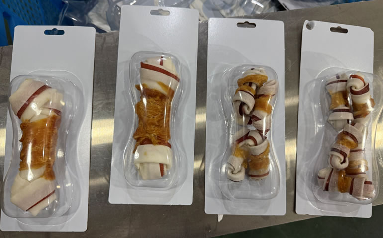 用于宠物零食吸塑包装